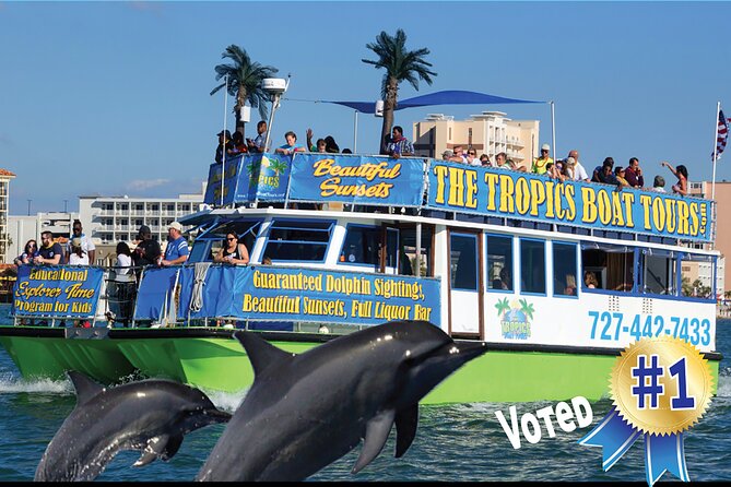 Guaranteed Dolphin Sighting Tour on Tropics Boat Tours - Commentary, music, and the feel on board