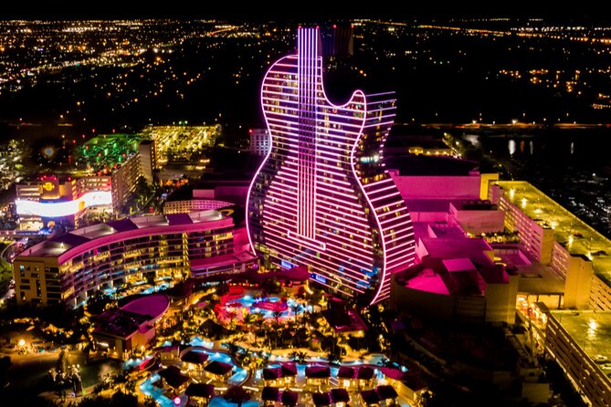 Guitar Hotel or Miami Dolphins Stadium Helicopter Tour - Circling Hard Rock Stadium