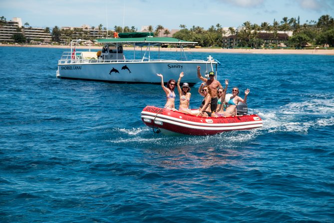 Half Day Snorkel to Lanai from Kaanapali Beach + Dolphin Search - Whale season adds a second wildlife bonus