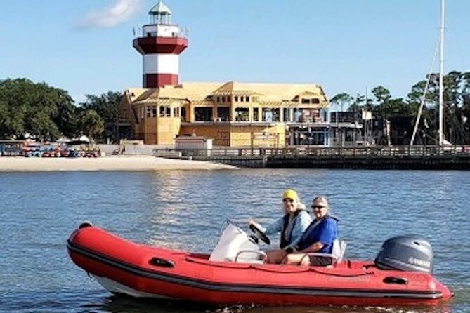 Hilton Head Guided Dolphin Watching & Sightseeing Tour via Mini Boat - Passing Harbour Town Lighthouse