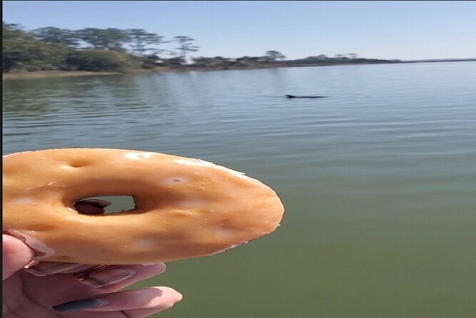Hilton Head Morning Dolphins & Donuts Cruise - Harbour Town Golf Links from a new angle