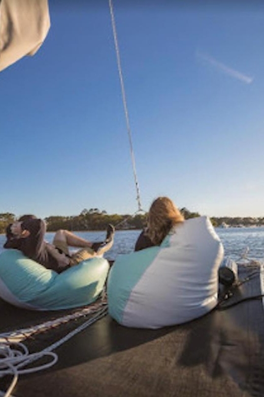 Hilton Head: Private Dolphin Day or Sunset Catamaran Sail - Wildlife watching without a guarantee
