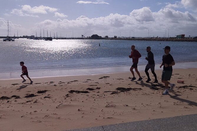 Historic Leschenault Inlet & Dolphin Sundowner Run - 5K ish - The Parade Hotel finish and the morning-after coffee card