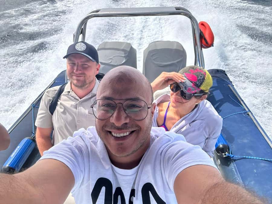 Hurghada: 6 Islands Tour with Dolphin Watching & Snorkelling - Juzur Abu Monqar and the white sandbank