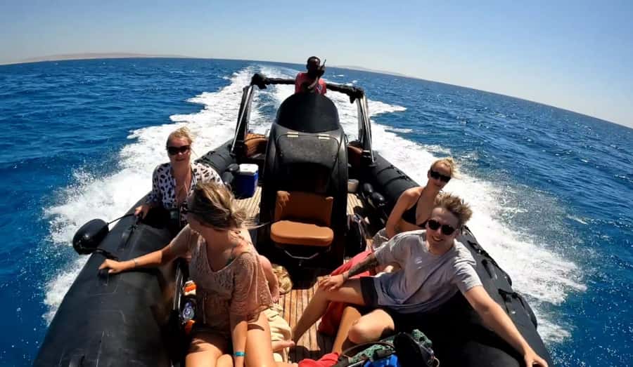 Hurghada: Private Speedboat to Dolphin House with Pickup - The first reef at Dolphin House