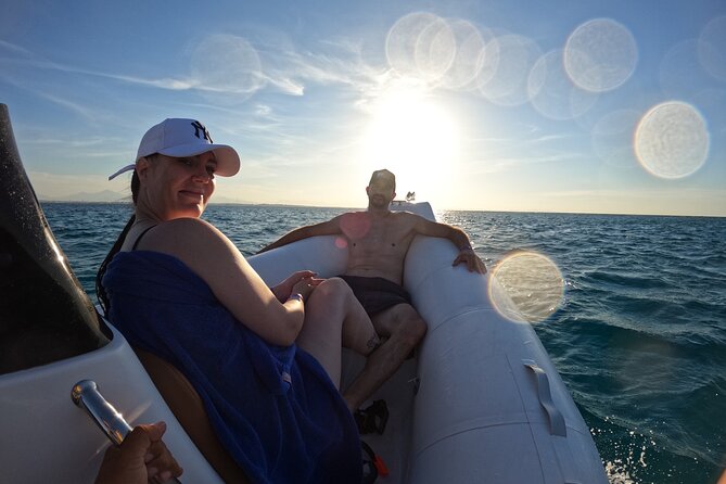 Hurghada Speedboat Dolphin Watching and Snorkeling - Speeding out from Hurghada