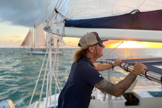 Key West Dolphin Watch and Sunset Sail on Catamaran - From Margaret Street to open water
