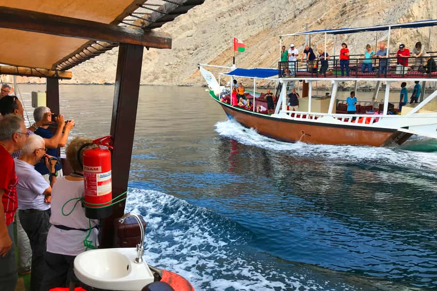 Khasab: Khor Sham Half-Day Cruise with Snorkeling & Dolphins - Seeing Musandam from a traditional dhow