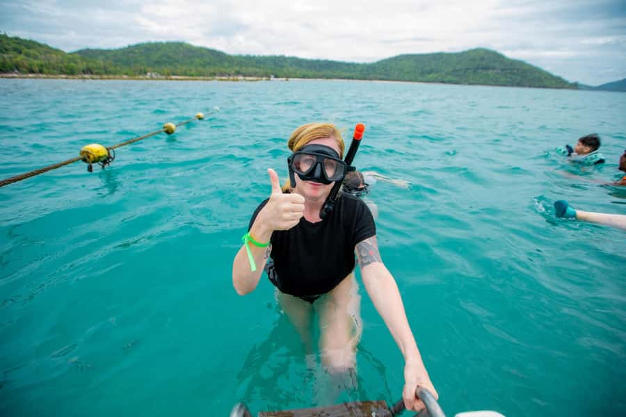 Koh Samui: Pink Dolphin Spotting & Pig Island Speedboat Tour - Weather, wildlife, and group size