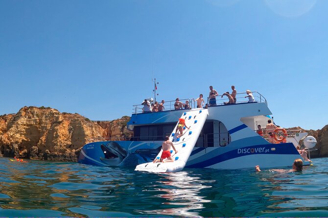 Lagos: Dolphins & Benagil Caves – Catamaran - Ponta da Piedade and the Algarve cliffs