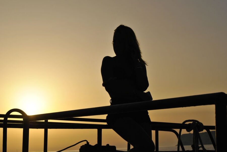 Lampedusa: Sunset Dolphin Sighting on a Pirate Ship - The illuminated sea and the night swim