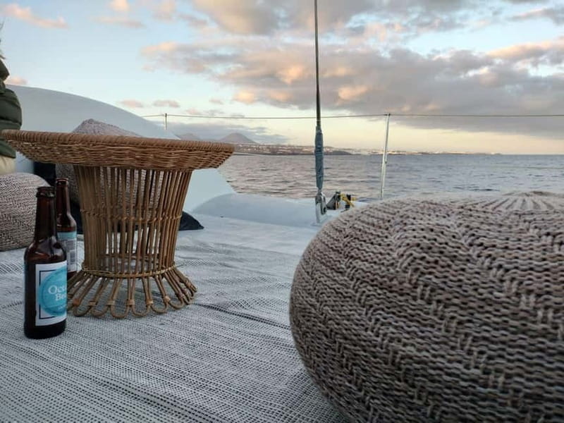 Lanzarote Sunset Experience with dolphin spotting - Watching the sea without the engine roar