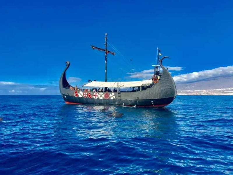 Los Cristianos: Viking Cruise Whales & Dolphins Watching - Sailing out from Los Cristianos Harbour