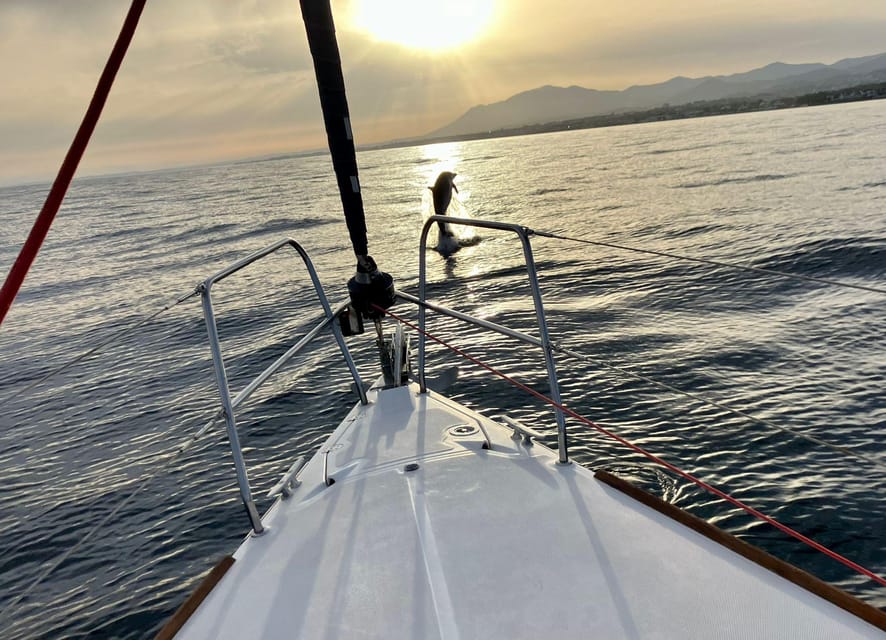 Marbella: Dolphin-Watching Sailboat Trip with Drinks, Snacks - Service from Miguel and Oxana