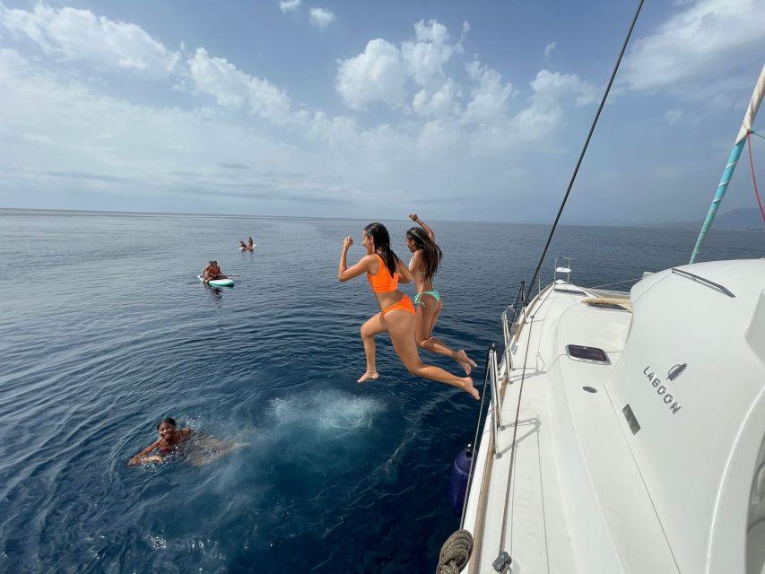 Marbella: Group Dolphin Watching Catamaran Tour with Snacks - Should you book this Marbella catamaran cruise?