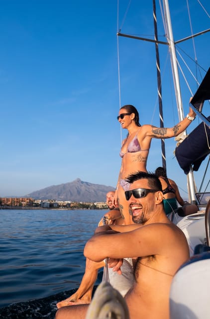 Marbella: Sailing & Dolphin Watching with Snacks and Drinks - Language, Guides, and Service