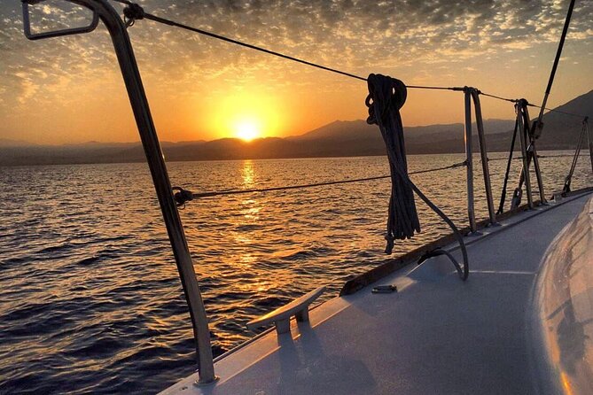 Marbella Small Group Catamaran with Dolphin Watching - Sunset timing and weather limits