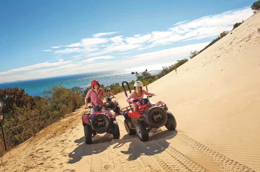 Moreton Island: Tangalooma ATV Quad Bike and Dolphin Viewing - Tangalooma gives you more than a quick island stop