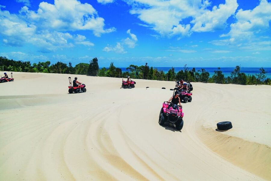 Moreton Island: Tangalooma ATV Quad Bike & Dolphin Feeding - How the whole day fits together