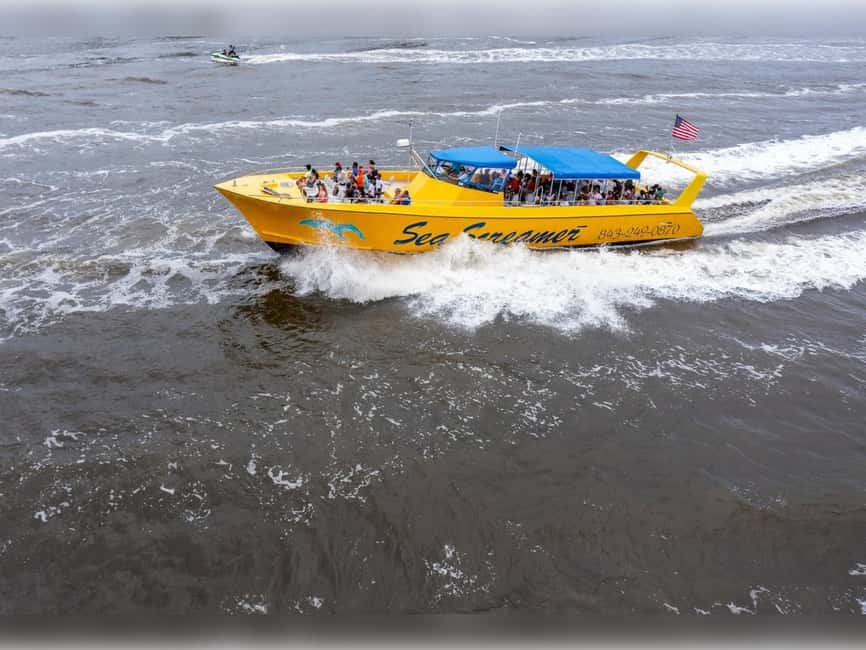 Myrtle Beach: Dolphin Cruise on the Sea Screamer - The Sea Screamer ride itself