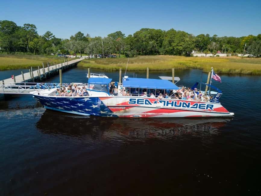 Myrtle Beach: Dolphin Cruise on the Sea Thunder - Three rides in one Myrtle Beach outing