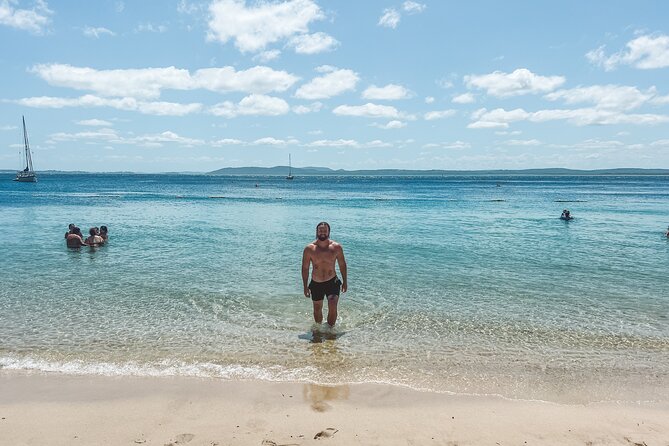 Newcastle: Port Stephens day tour. Dolphins, hike, swim. - The Tomaree Mountain walk, 2.2 kilometres of coastal views