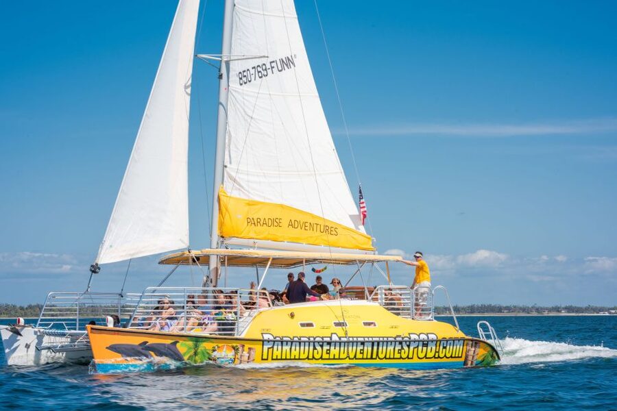 Panama City Beach: Dolphin Sightseeing Trip by Catamaran - Setting out from Bluegreen’s Bayside Resort