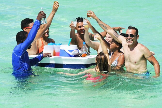 Party Boat /View Dolphins / Snorkling /Free Drinks and Transportation - Slides, Music, and the Shift Into Party Mode