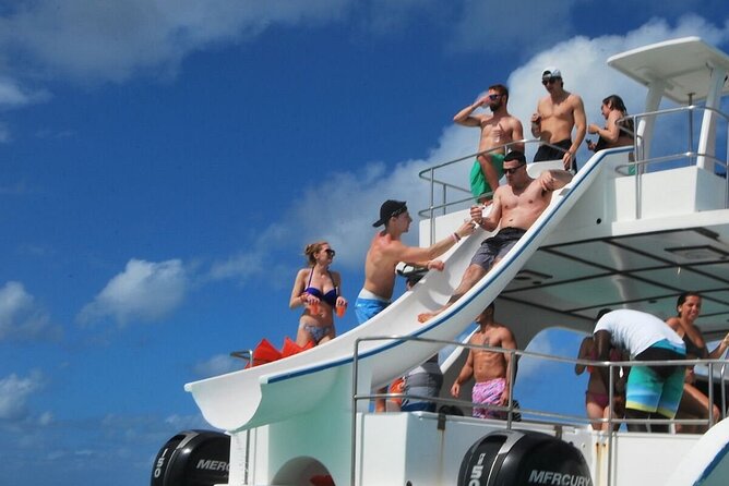 Party Boat /View Dolphins / Snorkling /Free Drinks and Transportation - Snorkeling: Short, Basic, and Not the Main Event