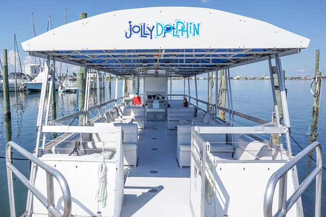 Pensacola Beach Jolly Dolphin Cruise and Scenic Bay Tour - Leaving Pensacola Beach aboard the Jolly Dolphin
