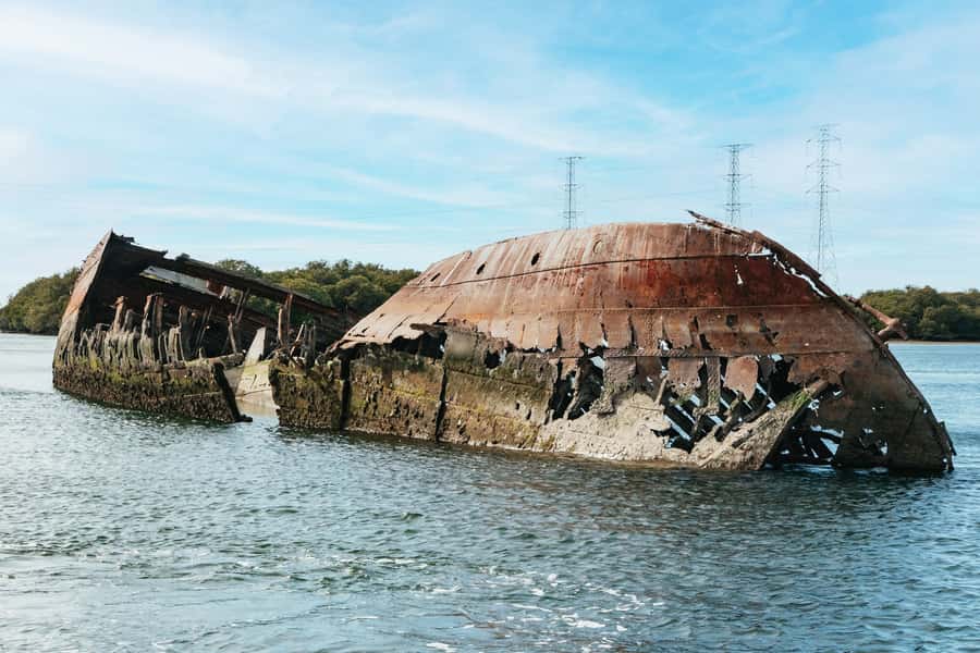 Port Adelaide: Dolphin and Ships Graveyard Cruise - Setting out through Port Adelaide’s working river