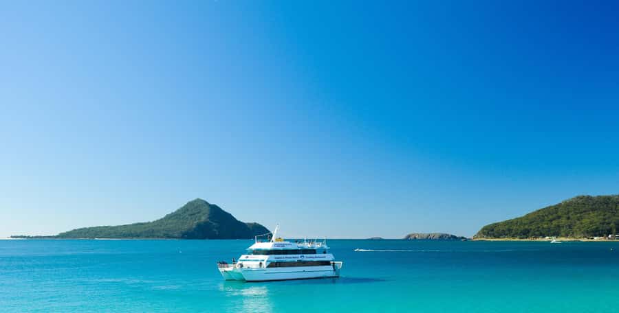 Port Stephens: Dolphin Cruise, Lunch, Koalas & Sandboarding - Sandboarding at Stockton’s 32-kilometre dunes