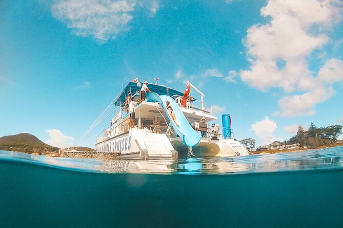Port Stephens: Splash 'n' Slide Dolphin Cruise - Leaving Wharf 1 in Nelson Bay