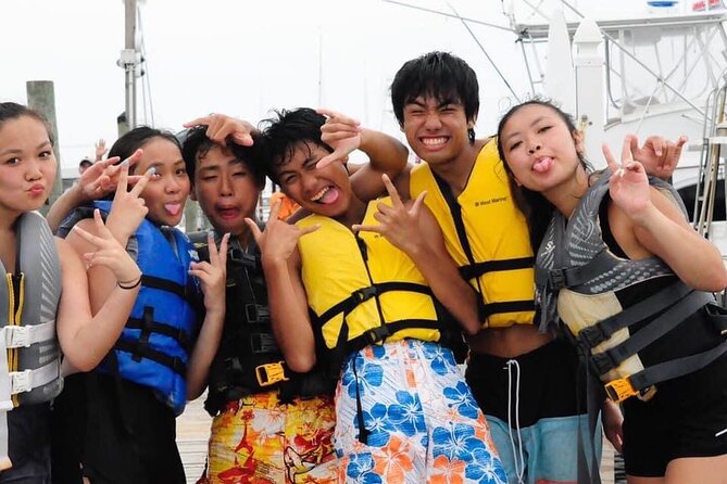 Private Banana Boat and Dolphin Spotting Experience - Choosing between a calm pull and a faster ride