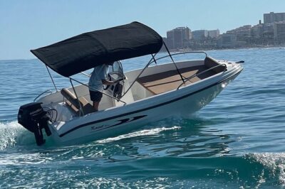 Private boat rental without title dolphin watching
