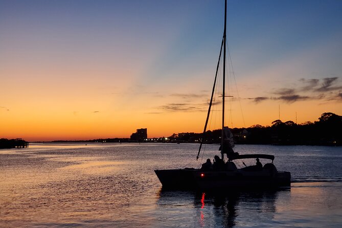 Private Catamaran Sunset Cruise with Dolphin watching - A private sunset cruise from Okaloosa Island