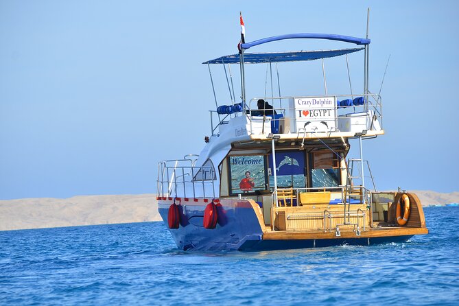 Private Dolphin House Boat Tour with Snorkeling & Lunch– Hurghada - Lunch, fruit, and drinks served at sea
