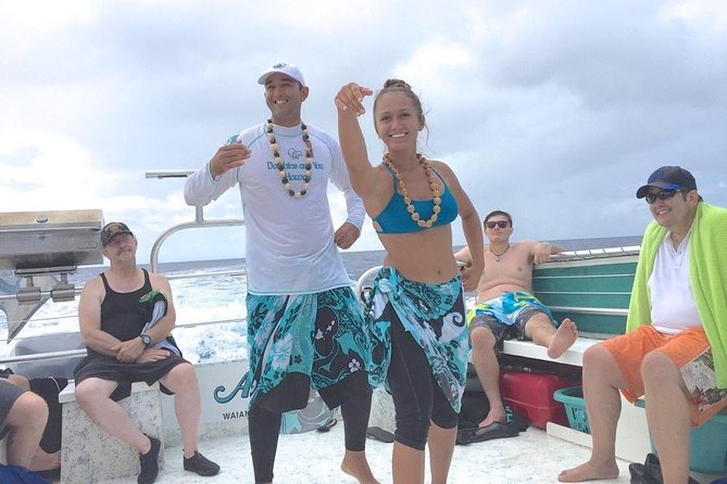 Private Dolphin Swim with Slide for up to 15 Passengers - Hula, music, and the social side of the charter