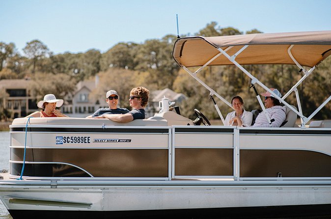 Private Hilton Head Dolphin Tour - Passing Harbourtown Lighthouse