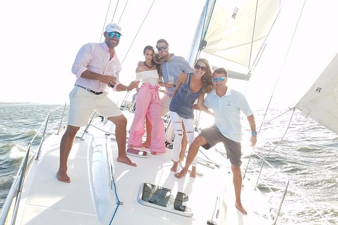 Private Morning Sail/ Dolphin Tour on 50ft Fate, BYOB or Catering - Sailing Past the Charleston Battery
