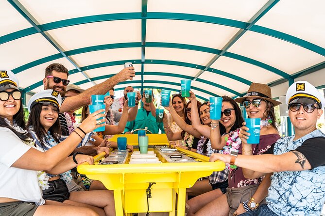 Private Party Boat to Island Hop, Dolphin Watch, and Swim - Passing under Sand Key Bridge