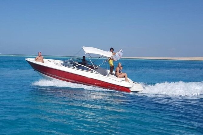 Private Speed Boat Snorkeling with Dolphins Trip - Hurghada - A fast start from Hurghada to the Red Sea