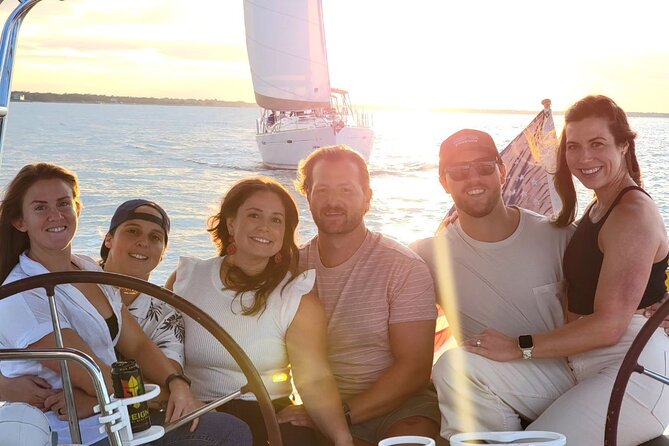 Private Sunset Sail BYOB Dolphin/History Tours on 43ft Mystique - BYOB makes the boat feel like your own evening