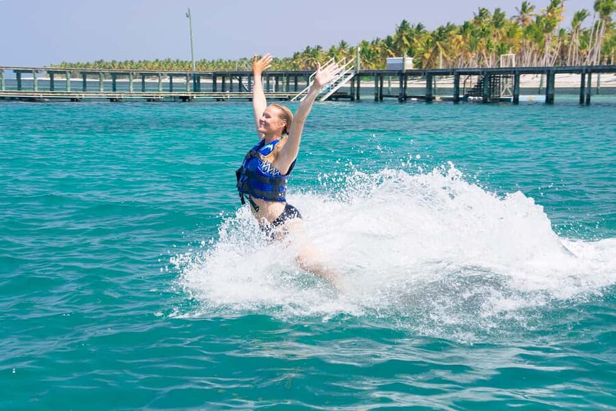 Punta Cana: Dolphin Explorer Swims and Interactions - The dolphin encounter begins with a choice