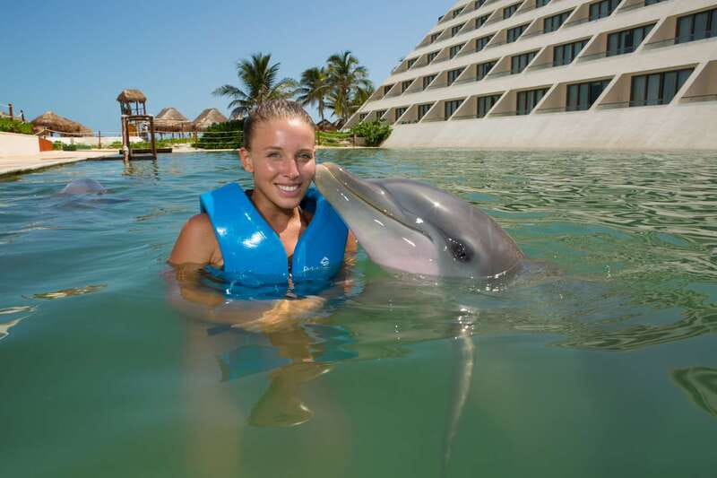 Punta Cancun: Swim with dolphins Interax - Meeting the dolphin through 14 guided activities