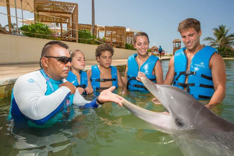 Punta Cancun: Swim with dolphins Interax - Cameras, photos, and the practical rules
