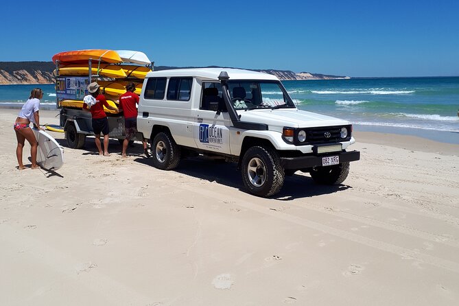 Rainbow Beach: Dolphin & Wildlife Ocean Kayak & Beach 4WD Tour - Who should book this Rainbow Beach tour