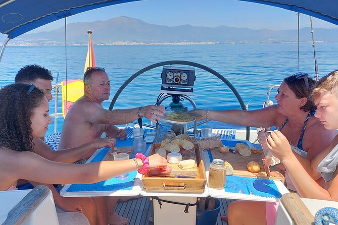 Sailing Boat-always private-always by sail-search for dolphins - Food, drinks, and the practical comfort of the boat