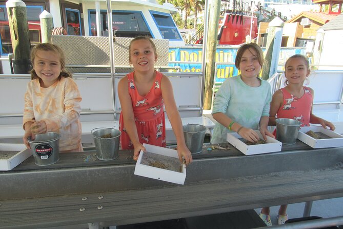 Shark Teeth and Shells, Dolphin and Shelling Tour Boat Clearwater Beach - Looking for dolphins in the Gulf waters