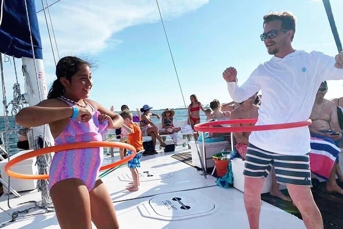 Shell Island Snorkel and Dolphin Catamaran Cruise with Island Time - A three-hour outing with more than one way to enjoy the water